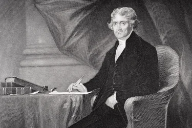 Portrait of Thomas Jefferson (1743-1826) (detail)